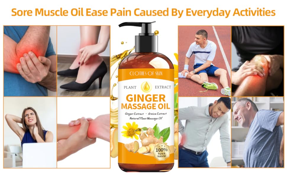 ginger massage oil