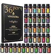 Essential Oils Set - Pure Essential Oils-Perfect for Diffuser, Humidifier, Massage, DIY Candle an...