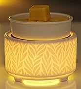 EQUSUPRO Wax Melt Warmer for Scented Wax Melts 3-in-1 Electric Ceramic Candle Wax Warmer Burner F...