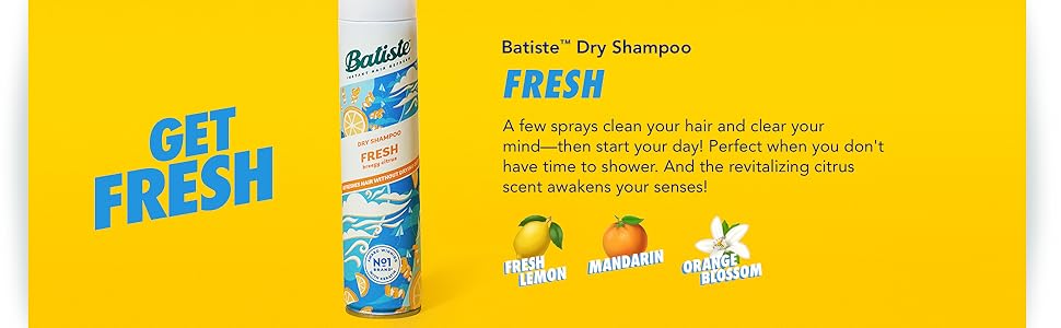 Get Fresh with Batiste Fresh Dry Shampoo 