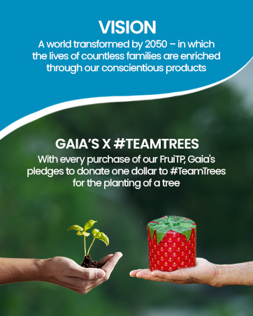 Gaias Brand Story TeamTrees