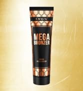 Mega Bronzer Onyx bronzing tanning lotion beds tan self tanner oil white sun bronzer face gold body
