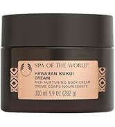 The Body Shop Spa of the World Hawaiian Kukui Body Cream (1x 300ml), Luxurious Body Moisturiser w...