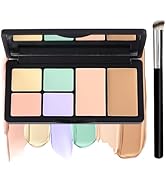 XINGXYUEL Cream Color Correcting Concealer Makeup Palette Cream Foundation Palette for Dark Circl...