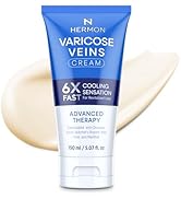Varicose Veins Cream for Legs: 5.07 Fl Oz Spider Vein Cream for Blood Circulation and Skin Smooth...
