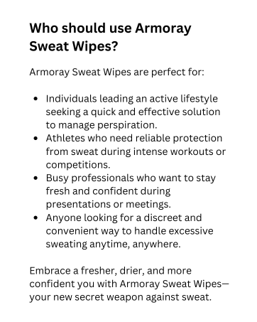 Sweat Wipes