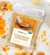 Healthworks Superfoods Turmeric Powder Organic - 16 Oz / 1 Lb - Ground Raw Organic, Curcumin, Ket...