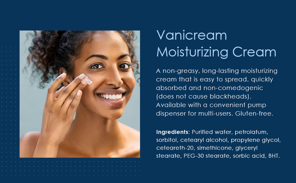 non-greasy, long lasting moisturizing cream