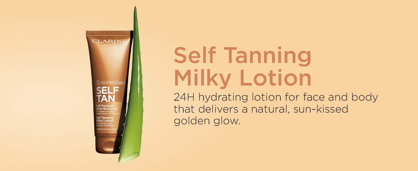 self tanning milky lotion