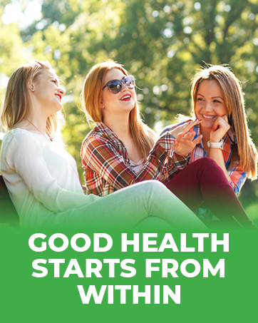 Good health starts from within