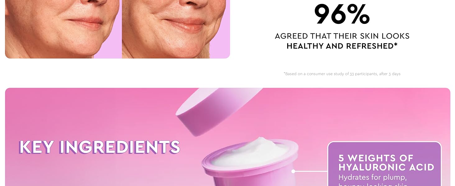 Plump Plump Hyaluronic Cream with five weights of hyaluronic acid