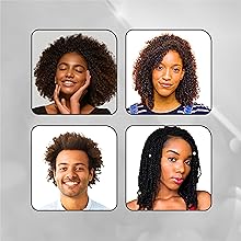 Different hair types using Soul mate hair moisturizer