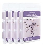 Candle Warmers Etc Artisan Wax Melts 2.5oz, Lavender & White Sage (4-Pack) – Each Pack has x4 2.5...