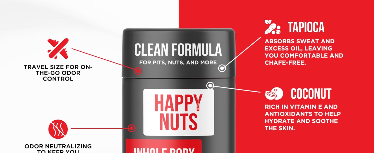 whole body deodorant for men gifts for him man stocking stuffer odor control natural aluminum free