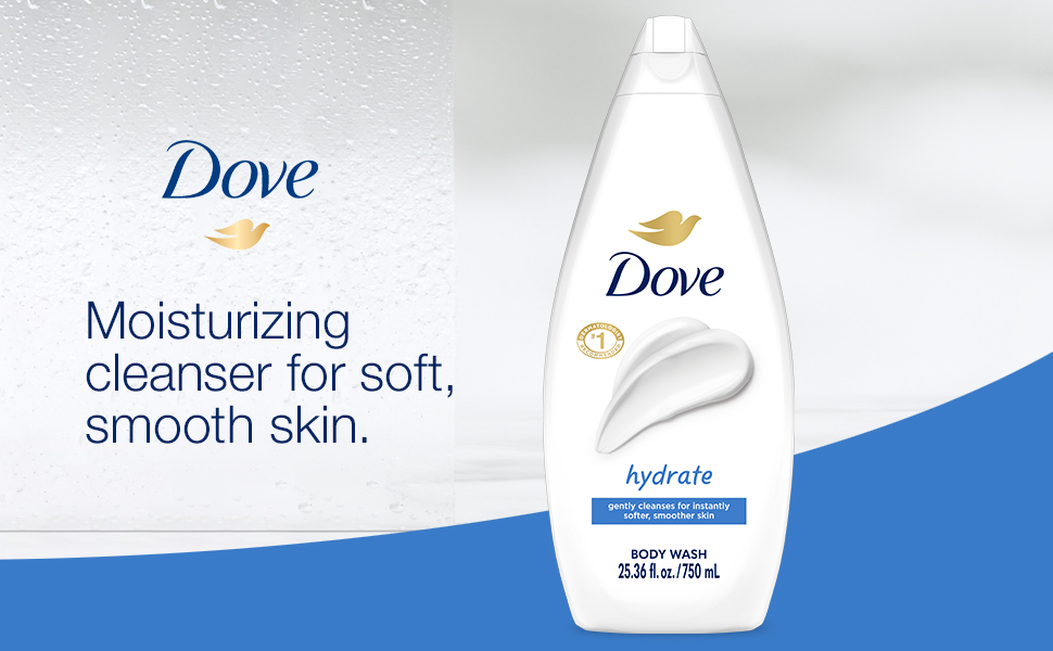 Dove Hydrate Moisturizing Cleanser