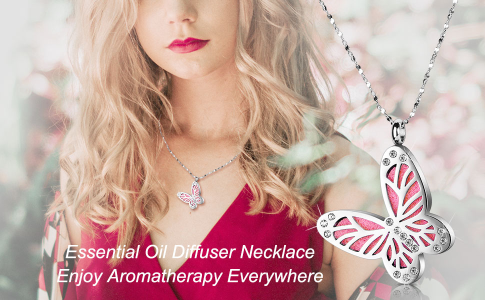 Essential Oil Diffuser necklace