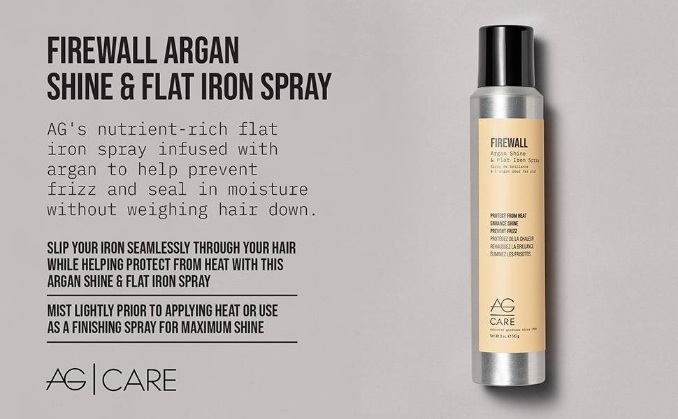Firewall Argan Shine ‍& ​Flat ​Iron​ Spray