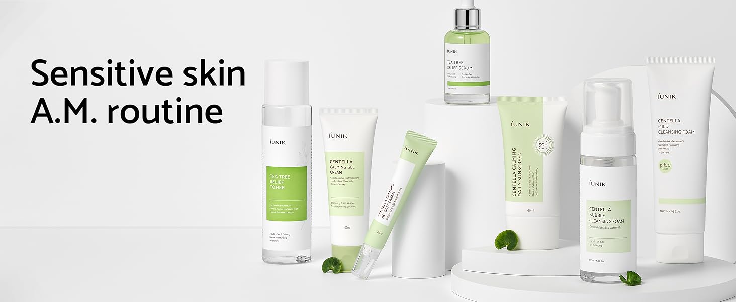 Centella Tea Tree Sensitive Skin Dehydrated Rosacea Redness Irritated Damaged Acne-prone Pimple