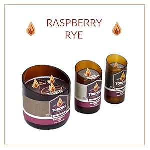 Raspberry RYE candles