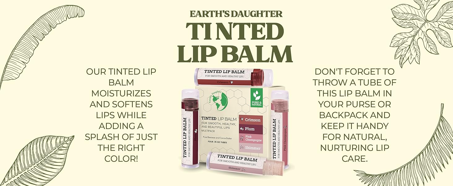 tinted lip balm