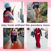 Fresh Breasts - stay fresh without the powdery mess