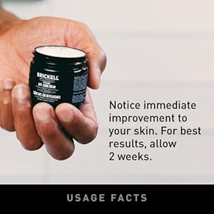 Anti-aging cream, men's skincare