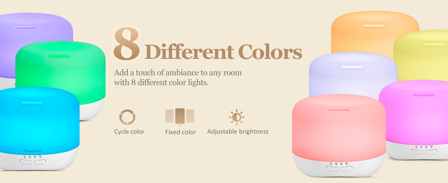  Aromatherapy Essential Oil Diffuser