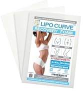 LIPO FOAM : Liposuction recovery soft pads I 3 pack post surgery sheets I For all types of compre...