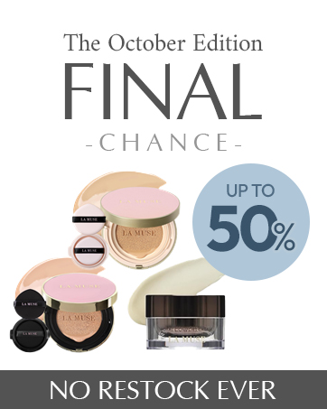 LA MUSE October Last Call Sale; No Restock; Up To 50% Off; Glow Cushion, CC Cushion, Royal Cream