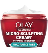 Olay Face Moisturizer, Regenerist Micro-Sculpting Cream for Women, Fragrance-Free - Hydrating, An...
