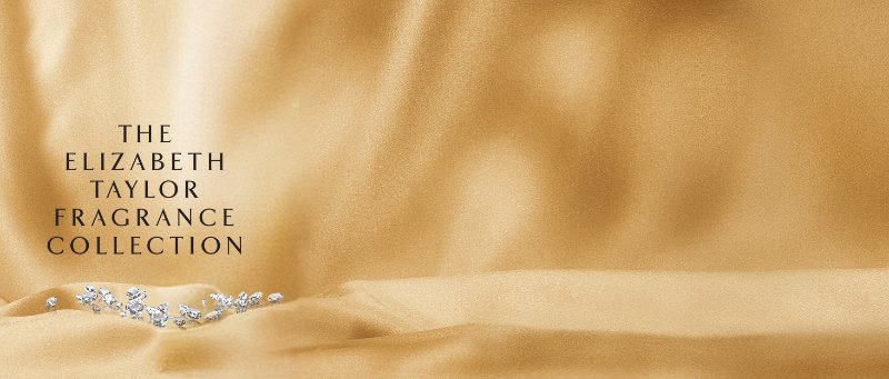 Gold curtain with diamonds and text overlay