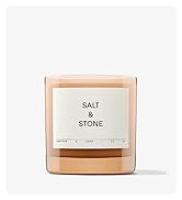Salt & Stone Candle with a clean, calming scent.