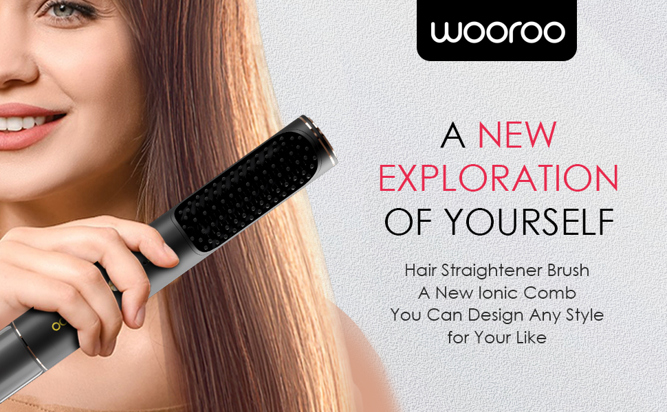 Hair Straghtener Brush