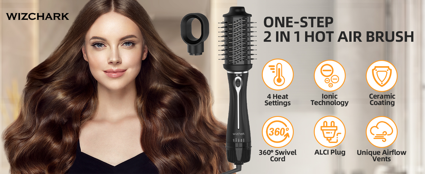 4-IN-1 ONE STEP HAIR DRYER BRUSH