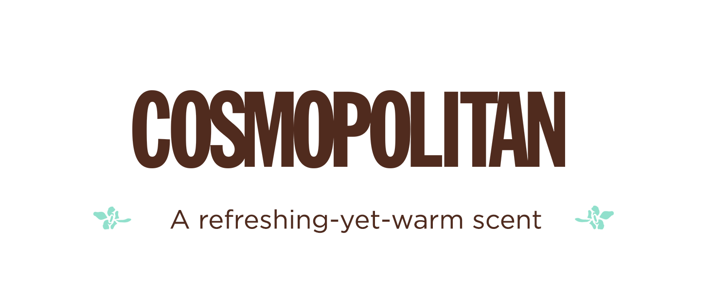 a refreshing yet warm scent