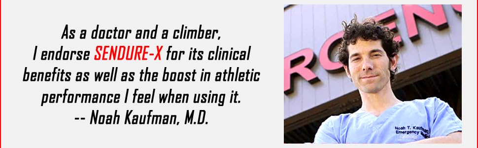 dr. noah kaufman endorses sendure-x pre-workout beetroot powder for performance and heart health