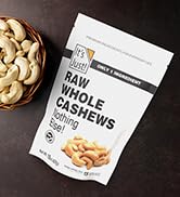 It's Just - Lightly Salted Cashews, Freshly Roasted in USA, Sea Salt, Premium Large Whole Nuts