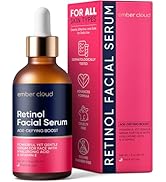 Ember Cloud Retinol Serum for Face with Hyaluronic Acid, Vitamin E & Aloe Vera Anti-Aging Serum -...