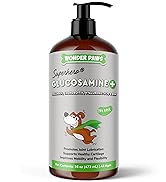WONDER PAWS Premium Liquid Glucosamine for Dogs Strength Joint Support, Flexibility, Cartilage & ...