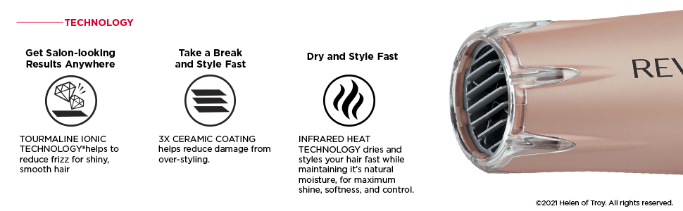 hairdryer; hairdryers; blowdryer; blowdryers; infrared; fastdry; lightweight; fullsizehairdryer