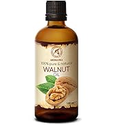 Walnut Oil Unrefined 3.4 fl oz - Juglans Regia Seed Oil - USA - 100% Pure - Cold Pressed - Intens...