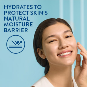 Hydrates to protect Skin's natural moisture barrier