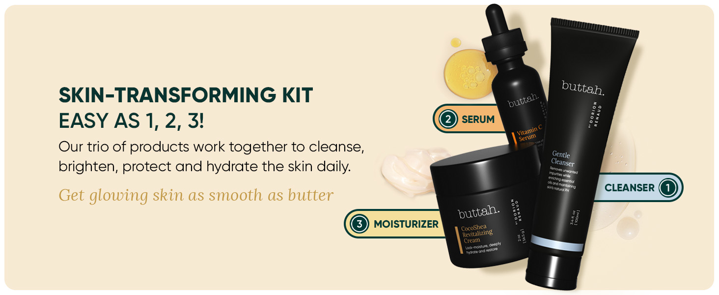 Transform your skin with our trio of products