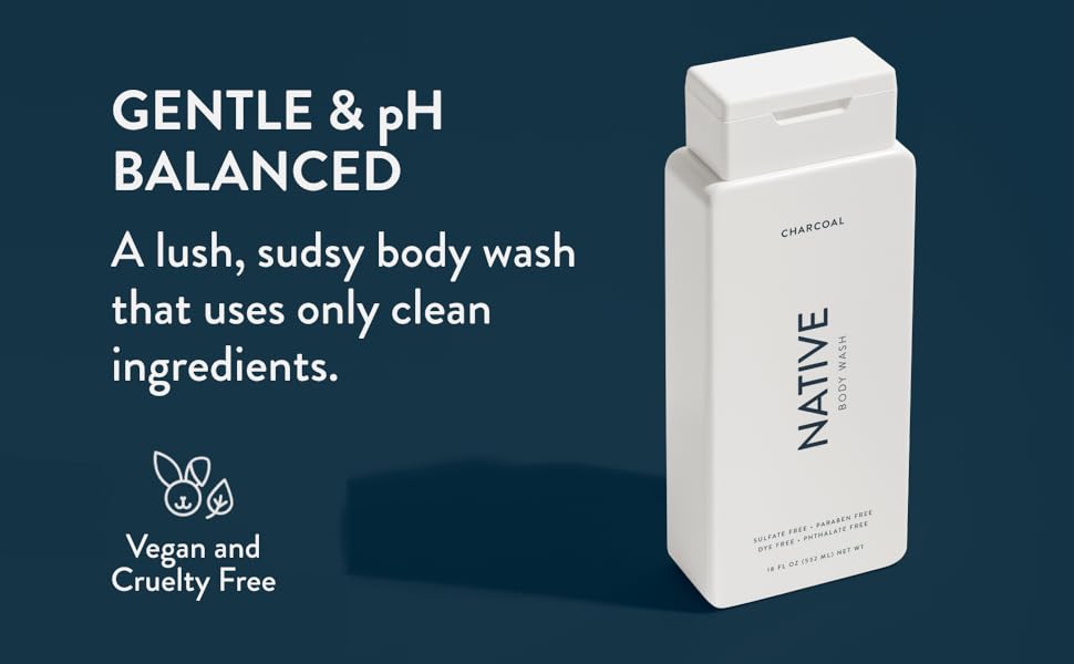 Native Natural Body Wash Soap