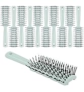 Bulk Hair Brushes for Homeless Individually Wrapped, Hair Brush Bulk, Fashion Green Hair Brush fo...