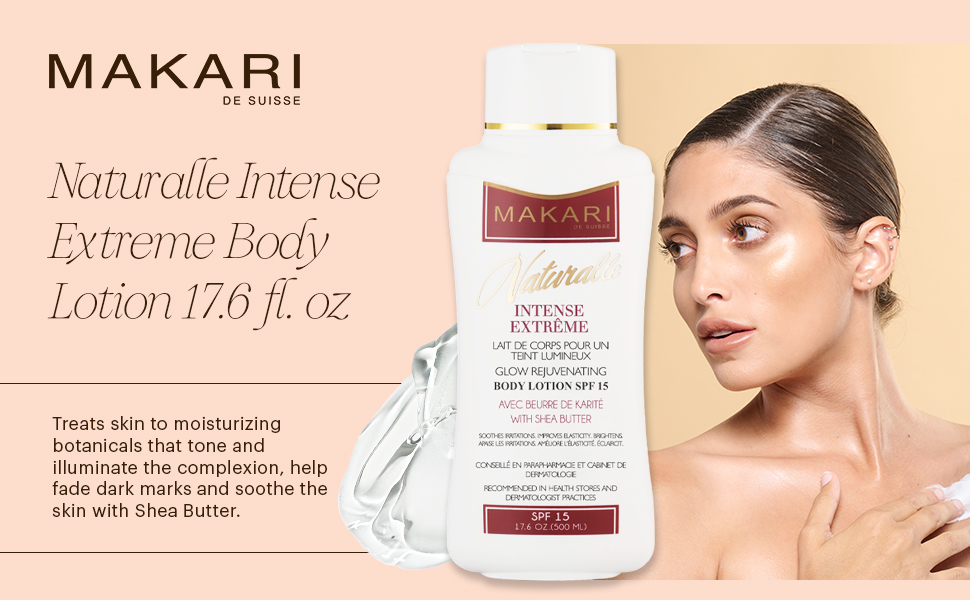 MAKARI Naturalle Intense Extreme Body Lotion SPF15 