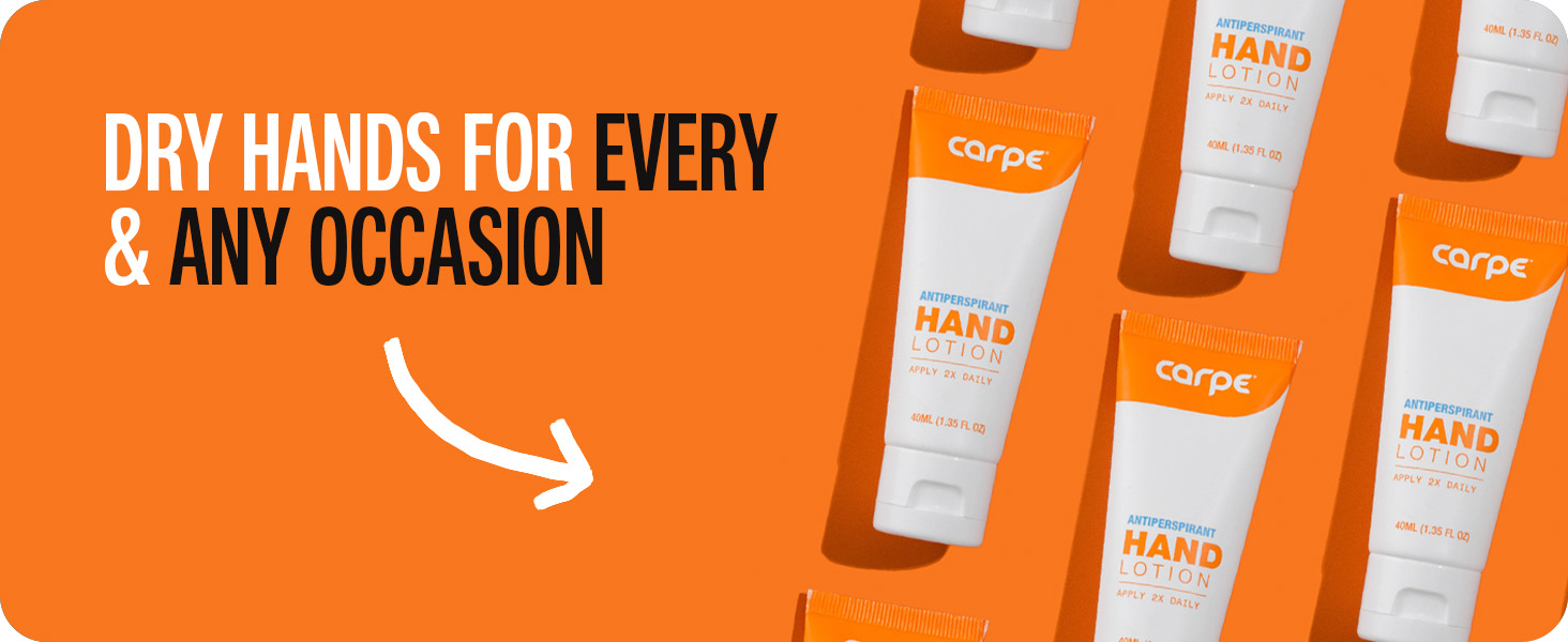 dry hands for every occasion 