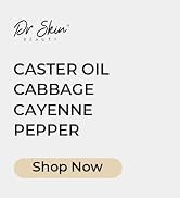 Dr Skin Body Rescue Castor Oil infused with cayenne pepper and cabbage- Soothe & Support. 100% na...