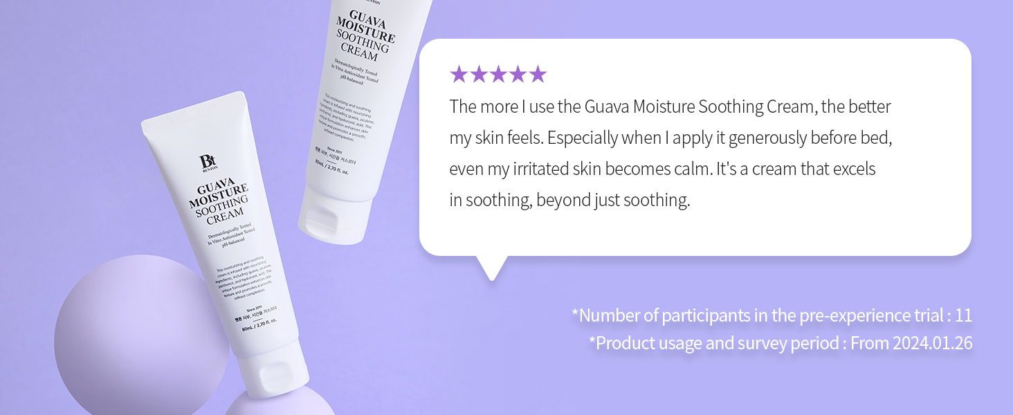 Guava Moisture Soothing Cream 6