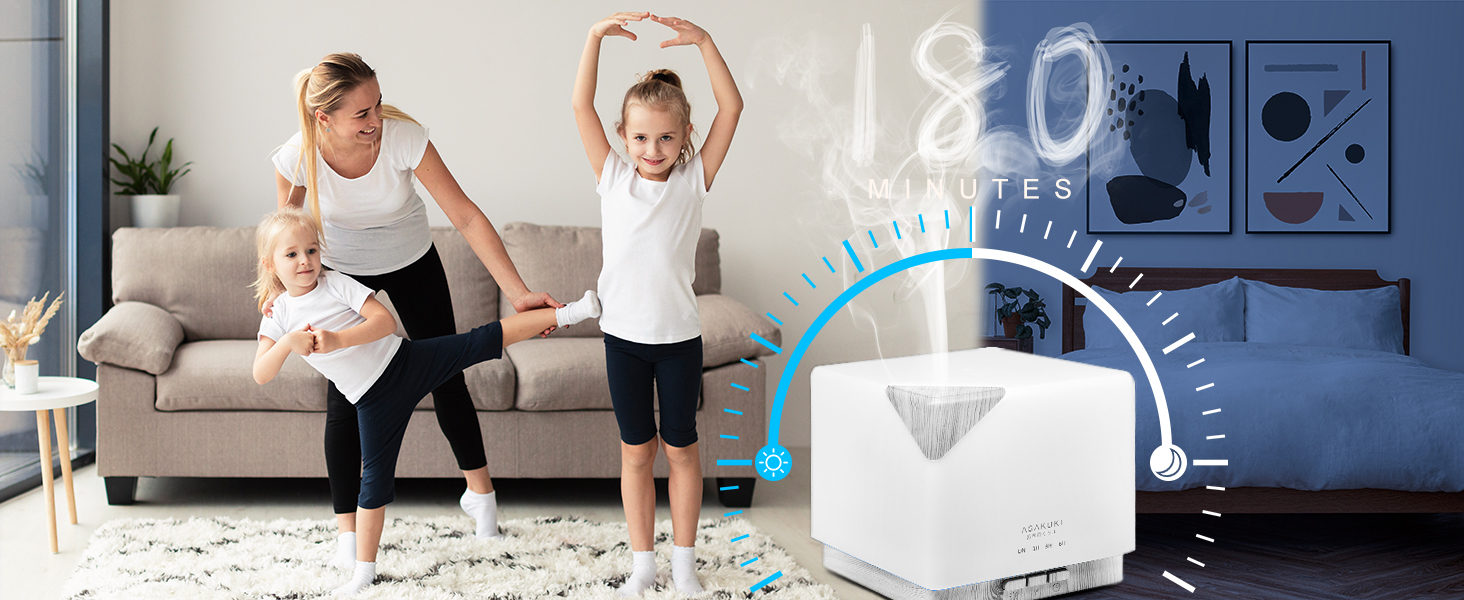 aroma diffuser with timers